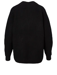 Wool V-Neck Sweater