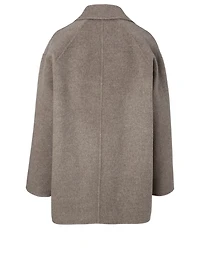 Wool And Cashmere Double-Breasted Coat