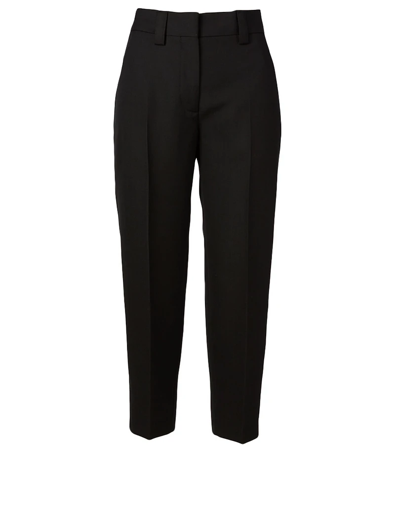 Wool-Blend Dress Pants