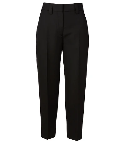 Wool-Blend Dress Pants