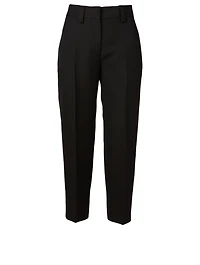 Wool-Blend Dress Pants