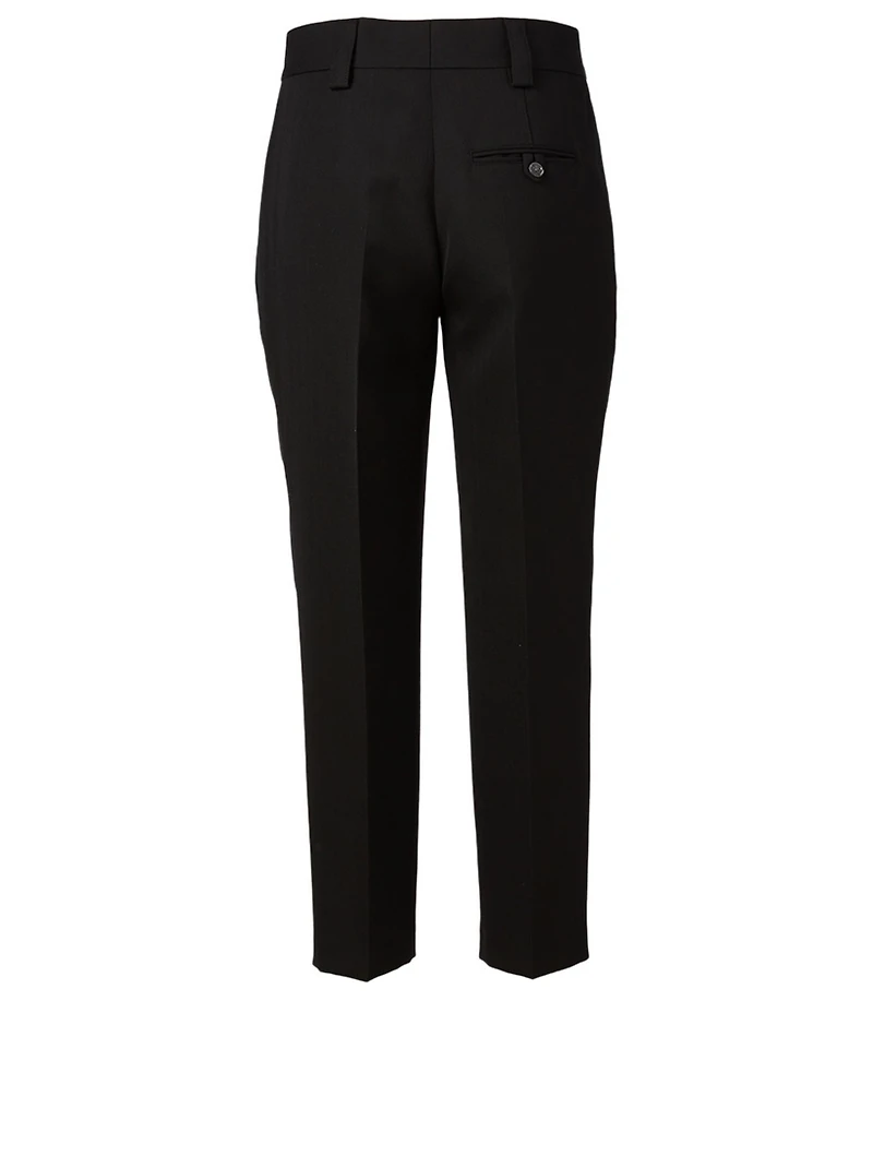 Wool-Blend Dress Pants