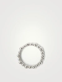 Dew Drop 14K White Gold Band