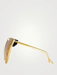 Flyer Cat Eye Sunglasses