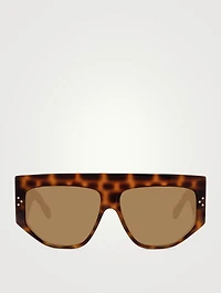 Rectangular Shield Sunglasses