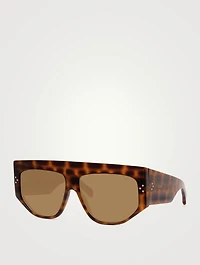 Rectangular Shield Sunglasses