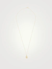 Star 10K Gold Diamond Pendant Necklace