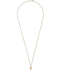 Star 10K Gold Diamond Pendant Necklace - 24" Chain