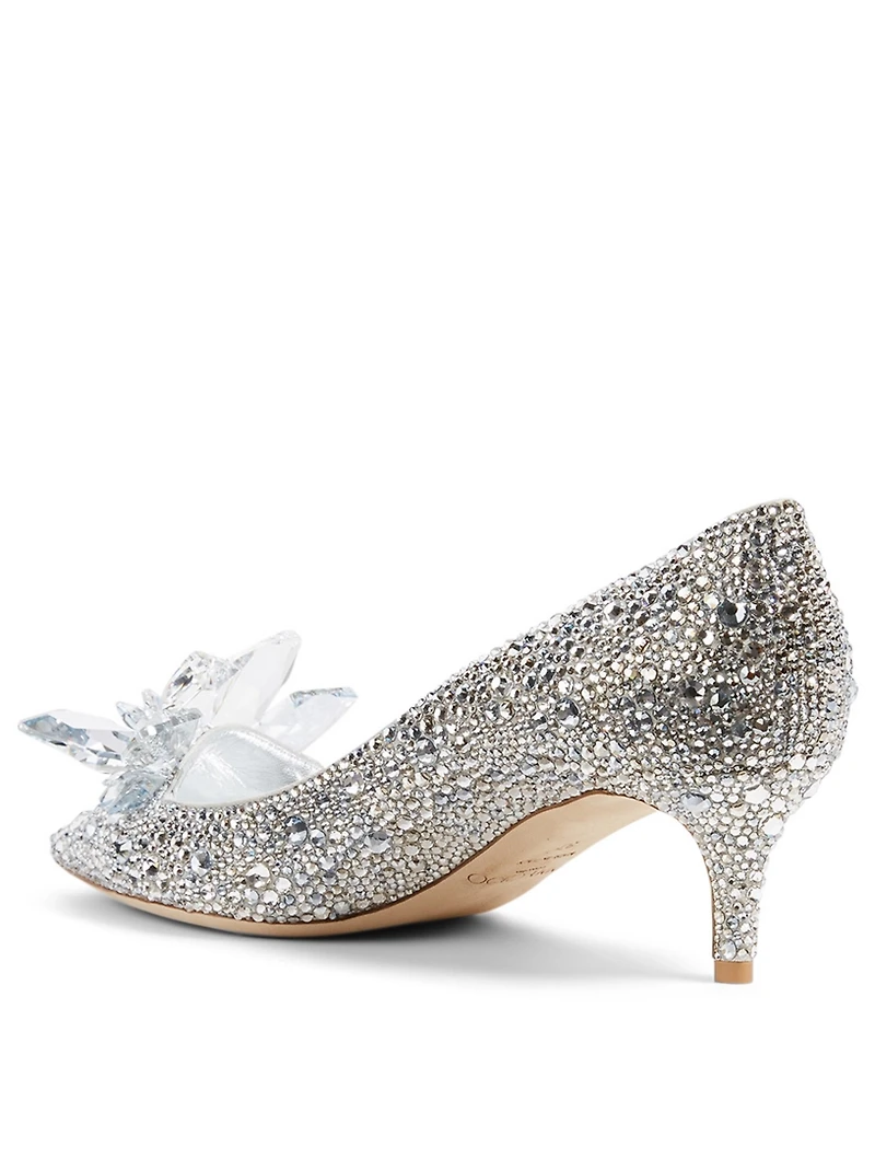 Cinderella Edit Allure Crystal Pumps
