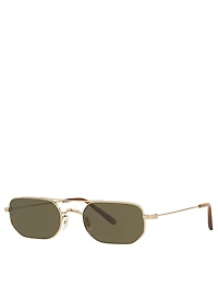 Indio Narrow Aviator Sunglasses