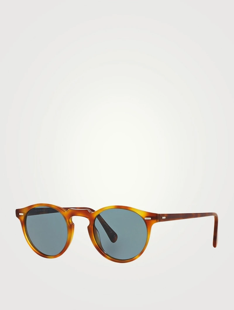 Gregory Peck Round Sunglasses