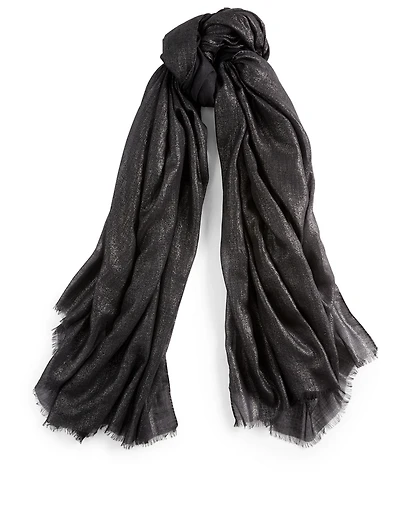 Metallic Cashmere Scarf