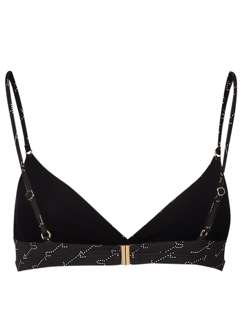 Bikini Top Logo Print