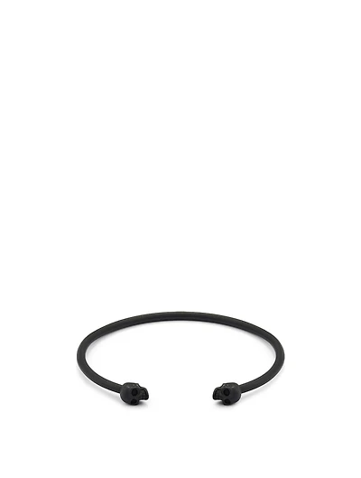 Matte Skull Bangle Bracelet