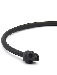 Matte Skull Bangle Bracelet