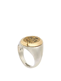 Two-Tone Signet Ring