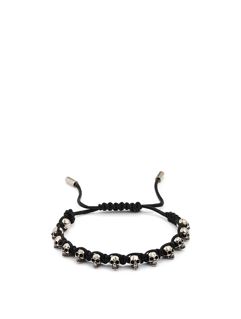 Skull Leather Bracelet