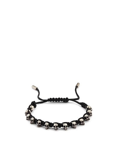 Skull Leather Bracelet