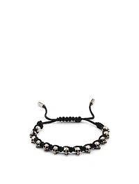 Skull Leather Bracelet