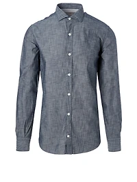 Cotton Chambray Shirt