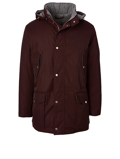 Technical Parka With Hood