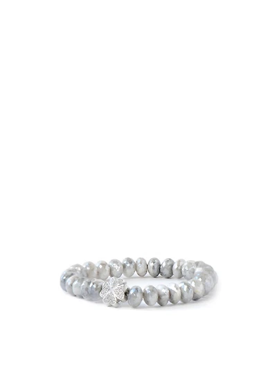 Bohème Sterling Silver Silverite Bracelet With Topaz