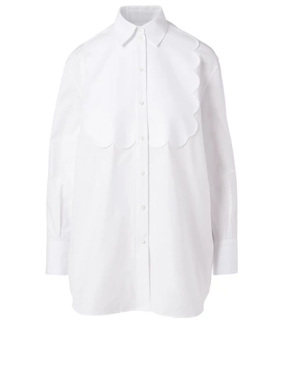 Cotton Shirt With Bib