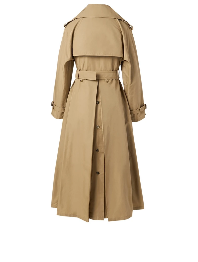 Double-Breasted Trench Coat