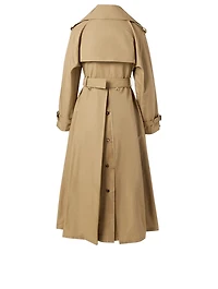 Double-Breasted Trench Coat