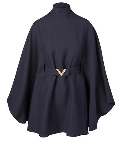 Wool And Silk Tunic Top