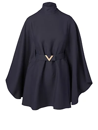 Wool And Silk Tunic Top