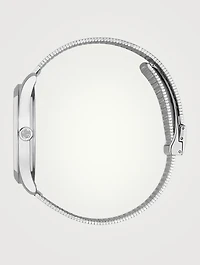 G-Timeless Steel Snake Bracelet Watch