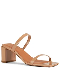 Tanya Patent Leather Heeled Sandals
