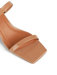 Tanya Patent Leather Heeled Sandals