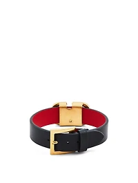 VLOGO Leather Bracelet