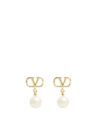 VLOGO Faux Pearl Drop Earrings
