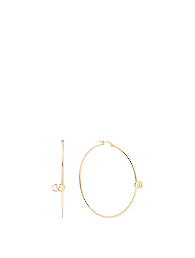 VLOGO Hoop Earrings