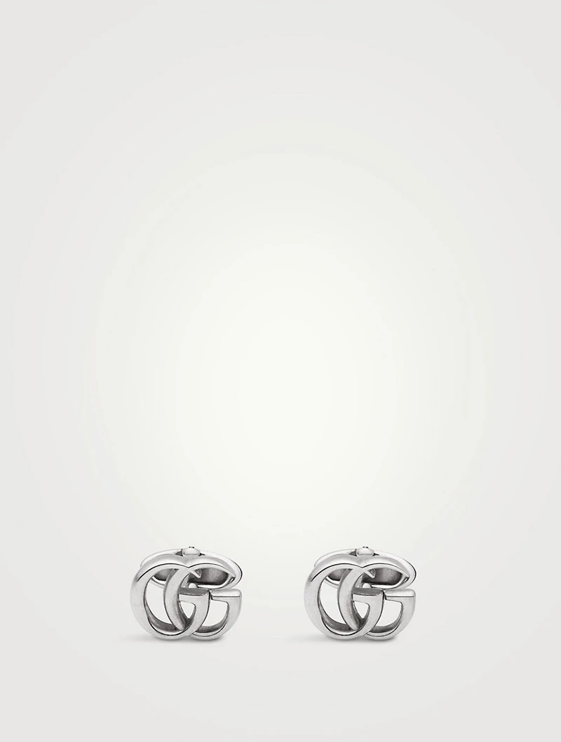 Double G Silver Cufflinks