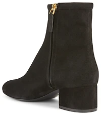 VLOGO 45 Suede Heeled Ankle Boots
