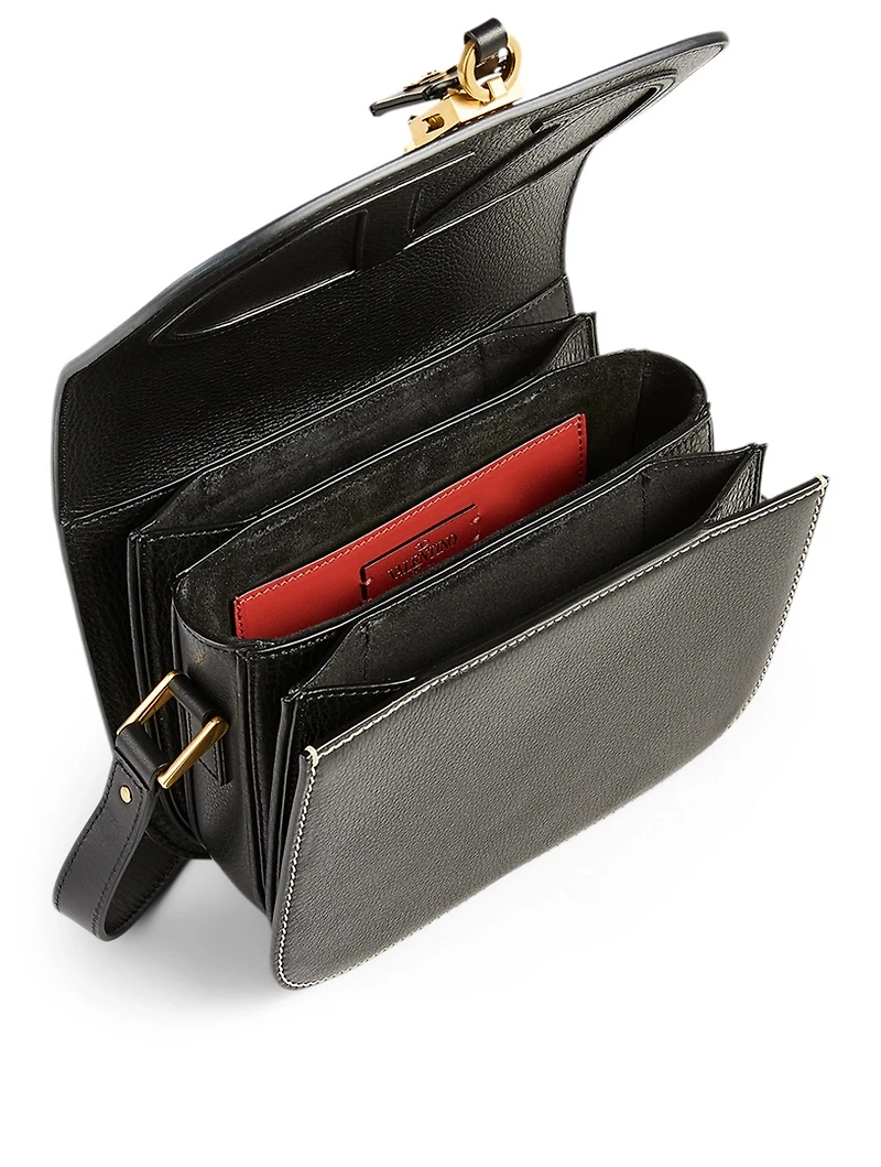 Small VLOCKER Leather Saddle Bag