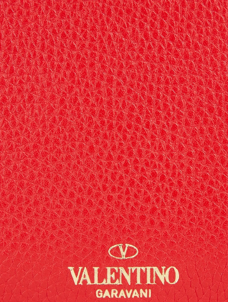Large Rockstud Leather Pouch