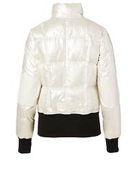 Fordham Down Bomber Jacket With Fur Hood