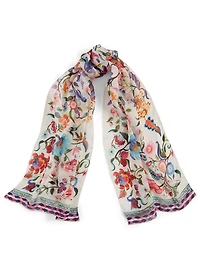 Tree of Life Silk Scarf
