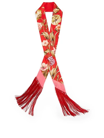 Baby Mouse Silk Twill Tie Scarf