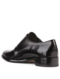 Claude Leather Double-Monk Strap Shoes