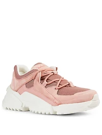 Skylar Mesh And Suede Sneakers