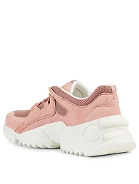 Skylar Mesh And Suede Sneakers