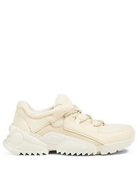 Skylar Mesh And Suede Sneakers