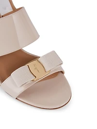 Giulia Patent Leather Heeled Sandals