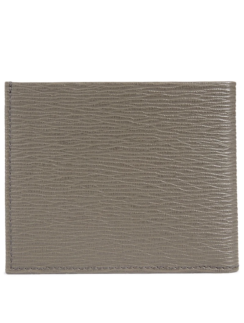 Leather Bifold Gancini Wallet